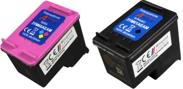 2 Druckerpatronen kompatibel ersetzt HP 3YM61AE 305 schwarz 3YM60AE 305 farbig