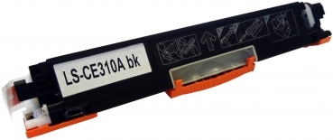 Toner Black kompatibel für HP CE310A 126A