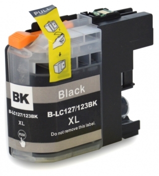 Druckpatrone Black kompatibel für Brother LC-123 LC123 LC-127 LC127 LC-125XL mit Chip