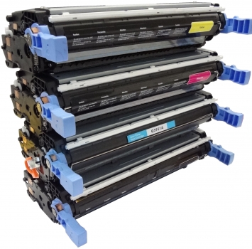 4 Toner kompatibel für HP Color Laserjet Q5950A - Q5953