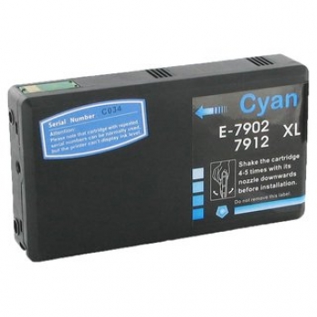 Druckerpatrone kompatibel für Epson T7902 XL cyan WF-4600 WF-4630 DW