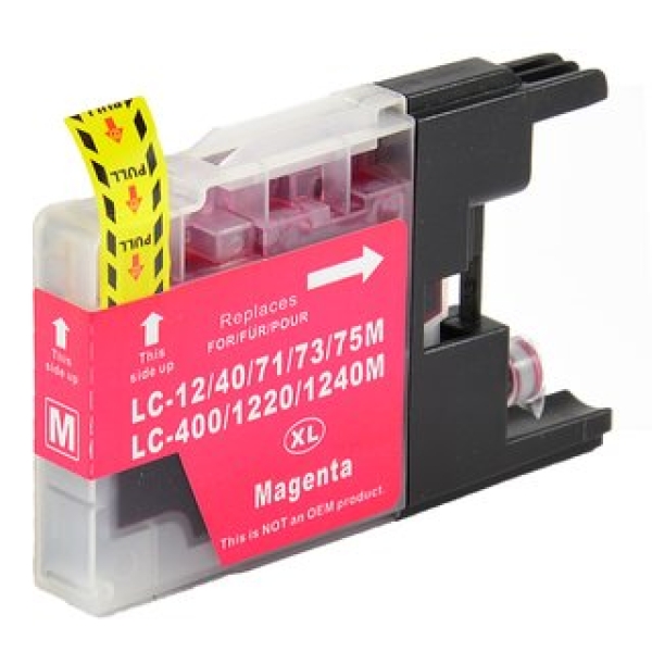 Tintenpatrone Magenta kompatibel für Brother LC-1220 / LC-1240 Tintenpatrone Magenta kompatibel für Brother LC-1220 / LC-1240