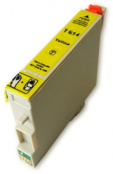 Druckerpatrone T-0614 kompatibel für Epson T0614 yellow